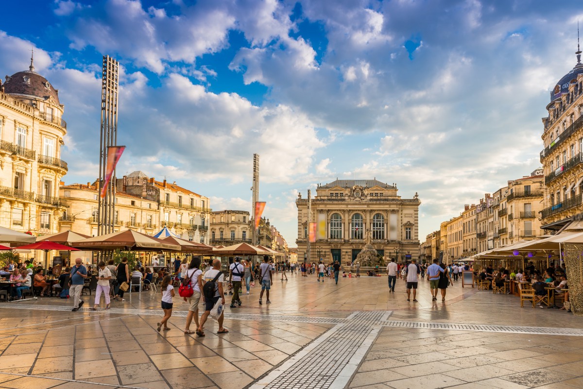 montpellier comédie place