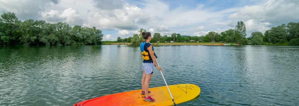 Paddle sport nautique