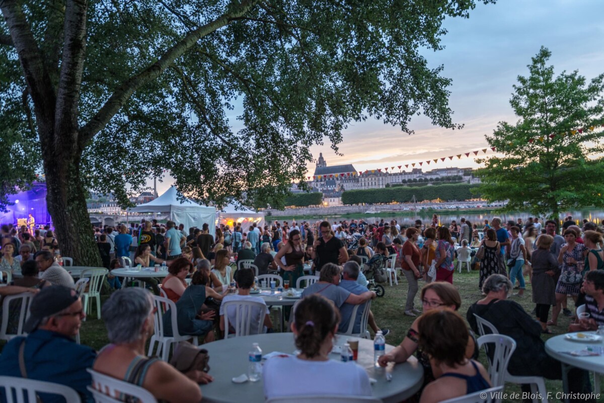 soirée du festival des lyres d'été à Blois