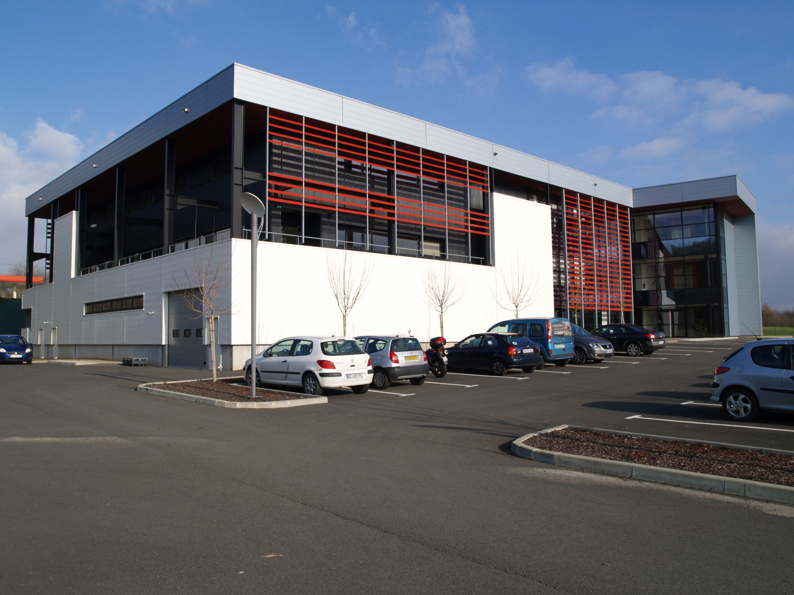 vue du bâtiment de l'entreprise Sephira