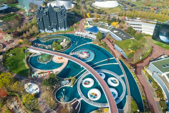 Le Futuroscope de Poitiers, vue d'ensemble