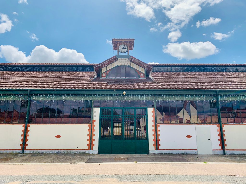 Marché couvert de Migennes style Baltard.