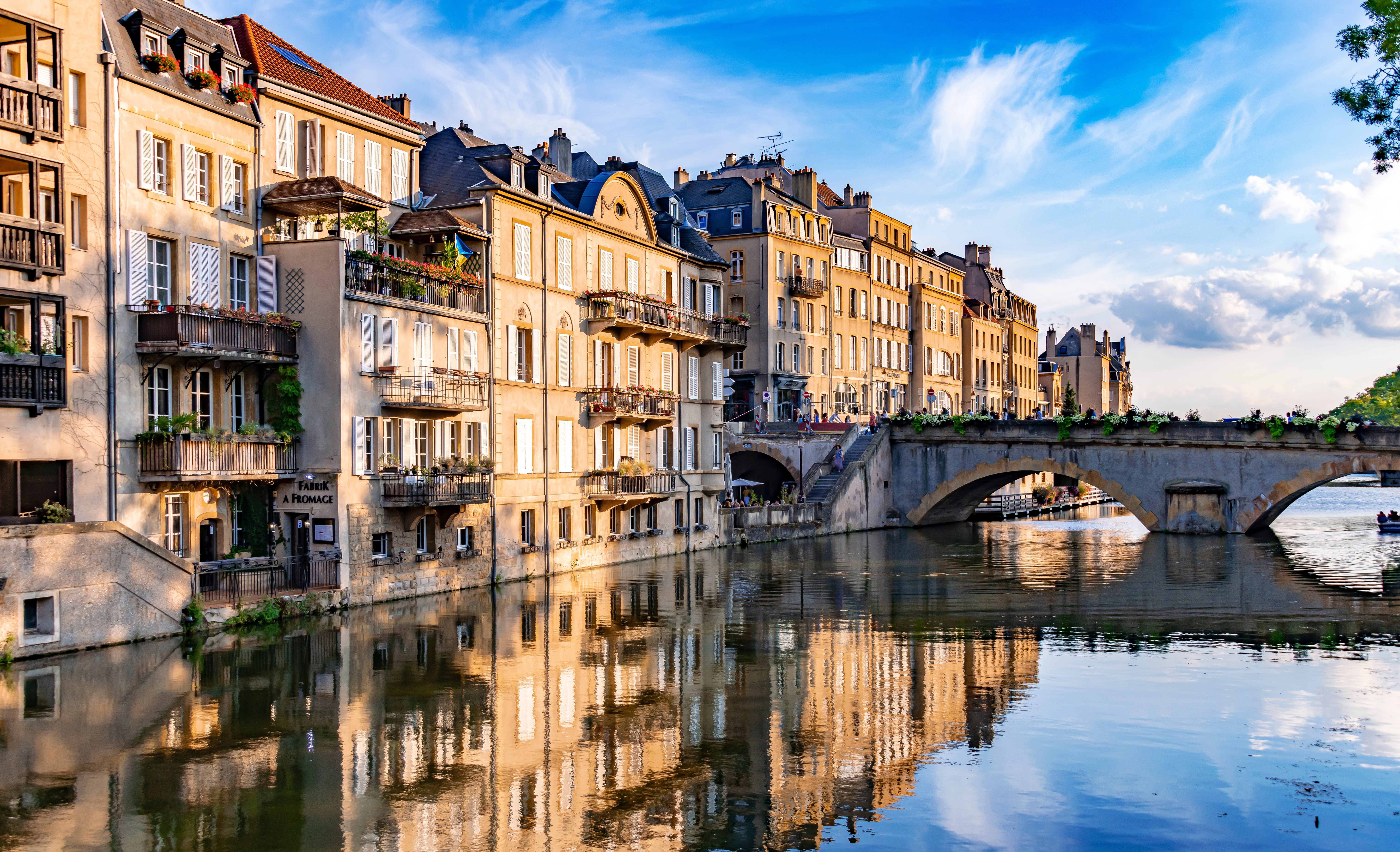 Vivre le long de la Moselle à Metz