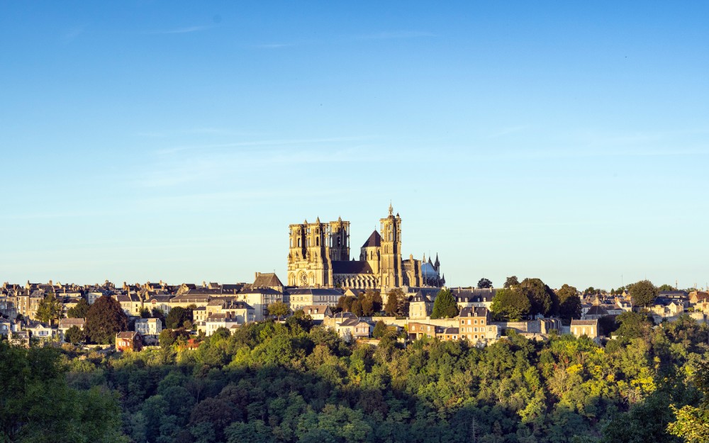 La cité médiévale de Laon.