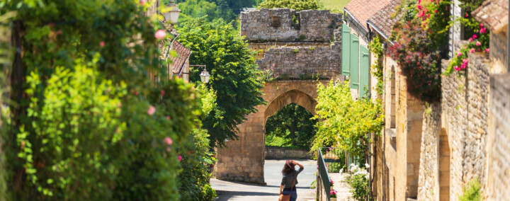 Village de Domme en Dordogne